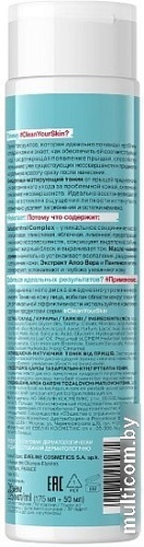 Eveline Cosmetics Тоник для лица Clean Your Skin матирующий (225 мл)