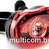 Держатель для фонарей No Brand XC-305L (черный/красный)