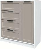 Тумба Интерлиния Концепт Тренд КТ-Т90 (белый платинум/луна)