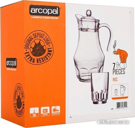 Набор стаканов для воды и напитков Arcopal Arcopal Roc L4987