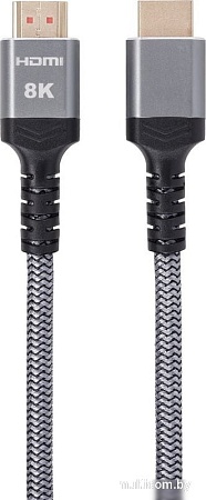 Кабель AOPEN ACG859A-2 HDMI - HDMI (2 м, серый)