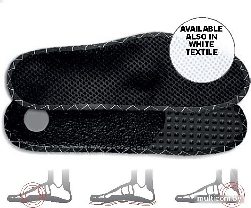 Стельки ортопедические Coccine Alma (р-р 43-44, черный)