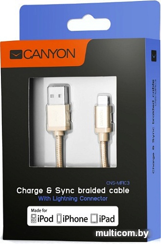 Кабель Canyon CNS-MFIC3GO