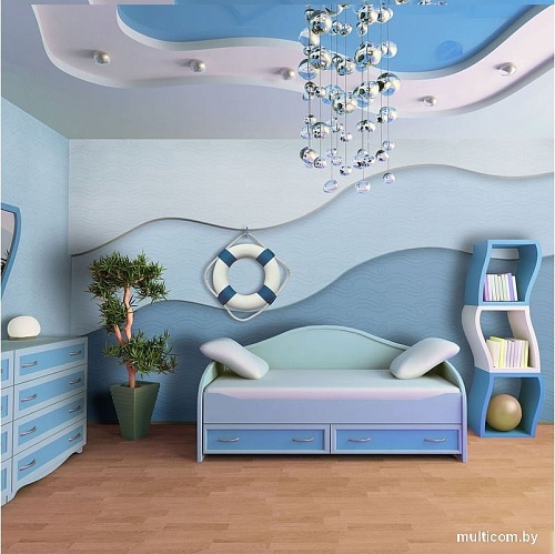 Стеклообои Wellton Decor Волна WD730 (12.5 м)