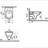 Унитаз Vitra S20 7508B003-0075 (без сиденья)