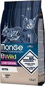 Сухой корм для кошек Monge Superpremium Cat BWild Kitten Goose 1.5 кг