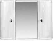 Berossi Шкаф с зеркалом ВК Hilton Premium (снежно-белый)