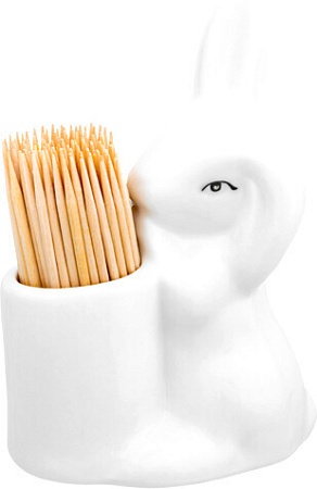 Подставка для зубочисток Elan Gallery Кролик-зайка с зубочистками 950206