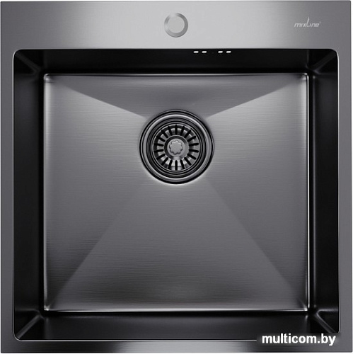 Кухонная мойка Mixline 547230 (черный графит, 3 мм)