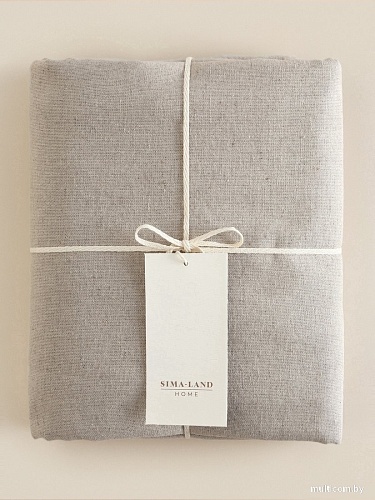 Постельное белье Sima-Land Linen collection 10857014 (бежевый)