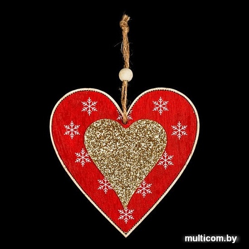 Елочная игрушка Erich Krause Decor Сердце 47740