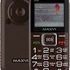Кнопочный телефон Maxvi B5ds (коричневый)