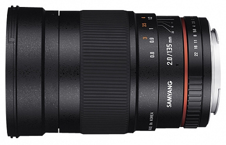 Объектив Samyang 135mm f/2.0 ED UMC для Fujifilm X