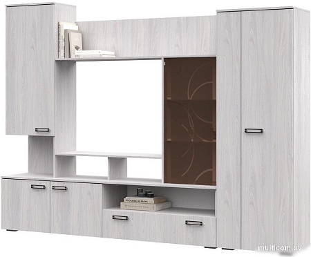 Стенка Стендмебель Сиена (ясень анкор)