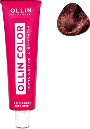 Крем-краска Ollin Professional Color перманентная 6/5 темно-русый махагоновый 100 мл