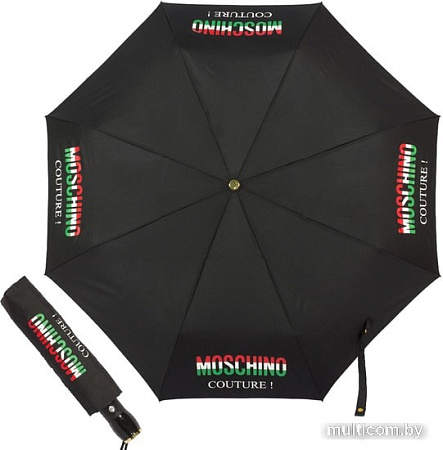 Зонт Moschino 8015-OCA Tricolore Black