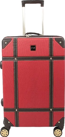Чемодан-спиннер Francesco Molinary 336-0193/3-24 (бордовый)