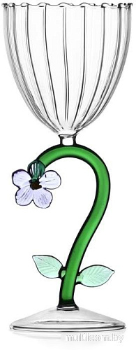 Бокал для воды и напитков Ichendorf Milano Botanica 09354010 (лиловый цветок)