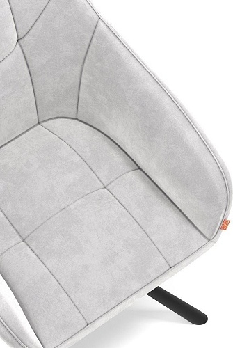 Стул Памир Босс F80 поворотный (серый минт/черная опора)