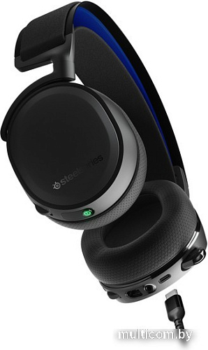 Наушники SteelSeries Arctis 7P+ Wireless (черный)
