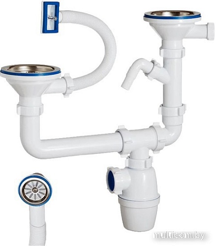 Сифон Орио К-40093 (разноуровневый)