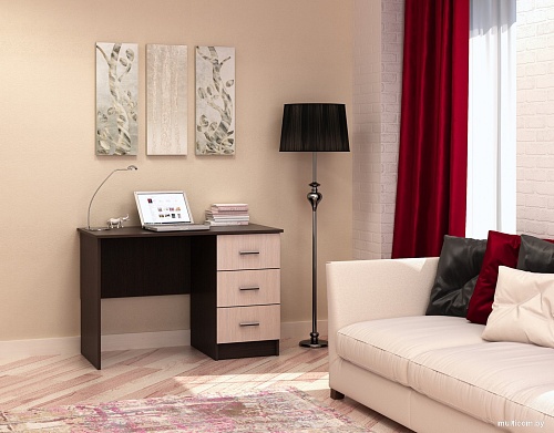 Стол Памир ПКС-3 (венге/дуб белфорт)