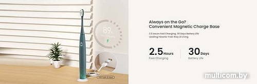 Электрическая зубная щетка Oclean Air 2T Sonic Toothbrush (зеленый)
