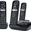 Радиотелефон Gigaset AS690A Trio RUS (черный)