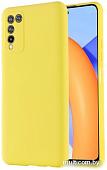 Чехол для телефона Case Cheap Liquid для Honor 10X Lite (желтый)