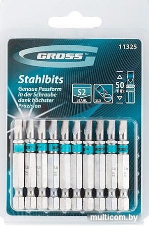 Набор бит GROSS 11325 (10 предметов)