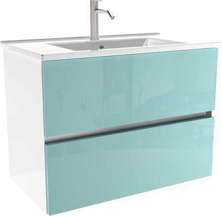 ЗОВ Тумба с умывальником Софи 80 (адриатик)