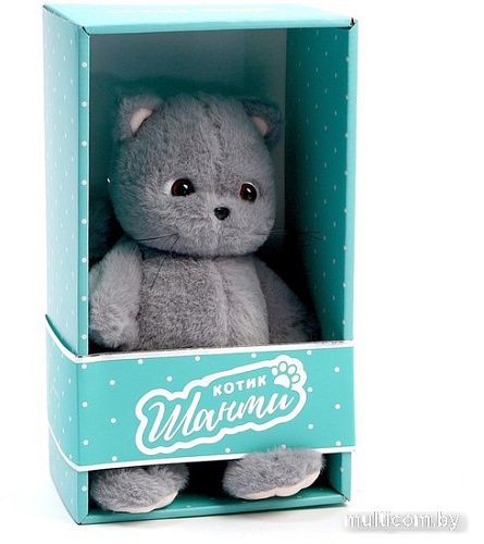 Классическая игрушка Milo Toys Кот Шанти с клубком 9470989