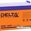 Аккумулятор для ИБП Delta DTM 1207 (12В/7.2 А·ч)