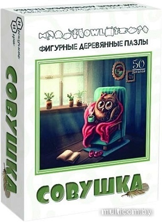 Мозаика/пазл Нескучные игры Совушка