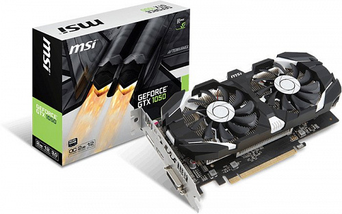 Видеокарта MSI Geforce GTX 1050 OCV1 2GB GDDR5