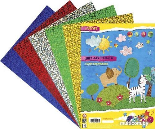 Набор цветной бумаги deVente 8040507