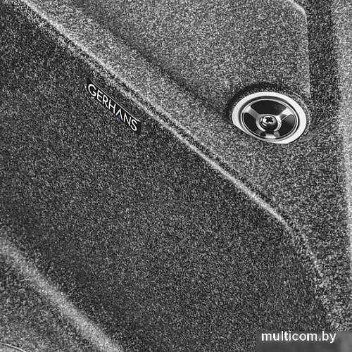 Кухонная мойка Gerhans E08 (графит)