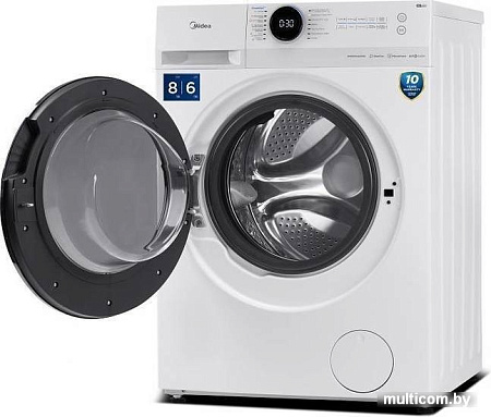 Стирально-сушильная машина Midea Lunar MF200D80WBS/W-RU