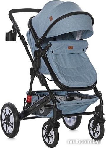 Универсальная коляска Lorelli Lora 2020 (3 в 1, голубой)