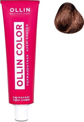 Крем-краска Ollin Professional Color перманентная 6/7 темно-русый коричневый 60 мл