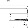 Верхний душ Hansgrohe Raindance Select S 300 2jet [27378000]