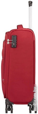Чемодан-спиннер American Tourister Crosstrack Red/Grey 55 см (4 колеса)