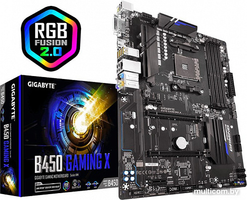 Материнская плата Gigabyte B450 Gaming X (rev. 1.0)