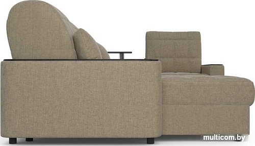 Угловой диван Moon Trade Даллас 018 003593 (правый, коричневый)