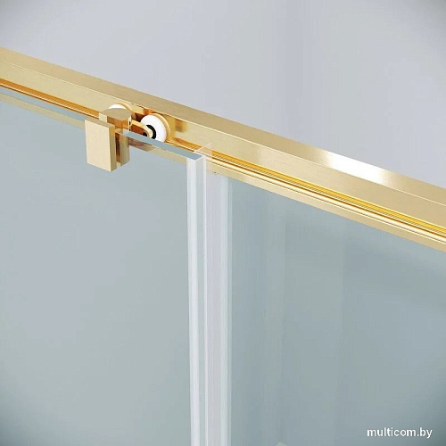 Душевой уголок Grossman Cosmo 110x90x195 120.K33.02.1190.32.00 (золото сатин/стекло прозрачное)