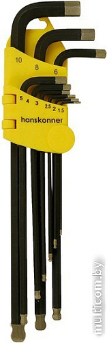 Набор ключей Hanskonner HK1045-04-9-S (9 предметов)