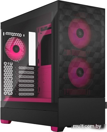 Корпус Fractal Design Pop Air RGB Magenta Core TG Clear Tint FD-C-POR1A-03
