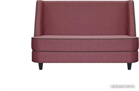 Диван Brioli Рико двухместный (рогожка, J10 сиреневый)