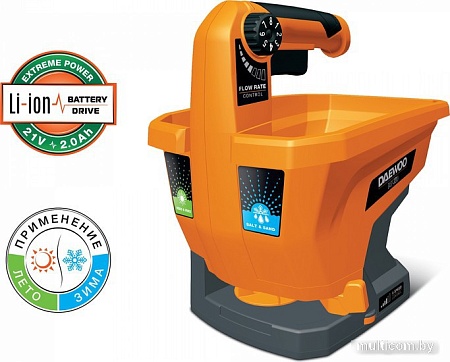 Разбрасыватель-сеялка Daewoo Power DASP 321Li (без АКБ)