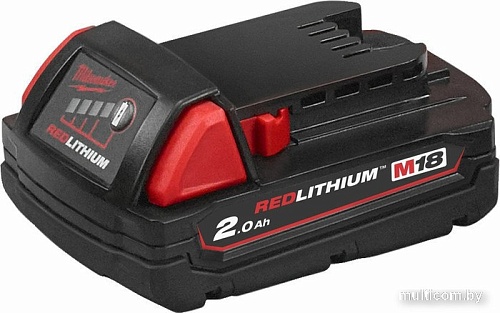 Аккумулятор Milwaukee M18 M18B2 4932430062 (18В/2 Ач)